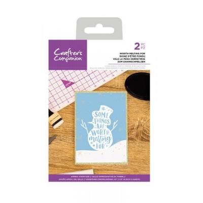 Crafter's Companion Clear Stamps - Worth Melting For